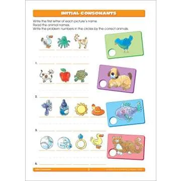 School Zone First Grade Basics Workbook for Ages 5 Plus