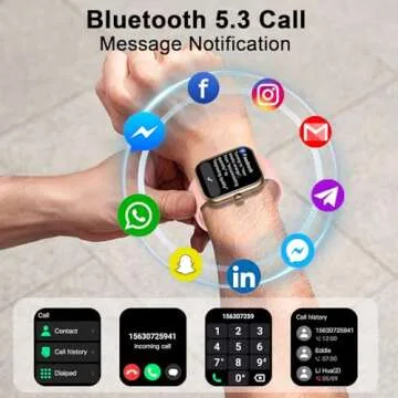 Smart Watch for Women - Bluetooth Calling & Fitness Tracker