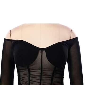 Buy Uni Clau Women Sexy Mesh Bodycon Dress Online