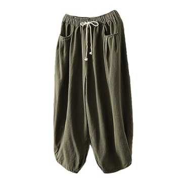 Minibee Women's Baggy Harem Pants - Stylish Comfort for Any Occasion