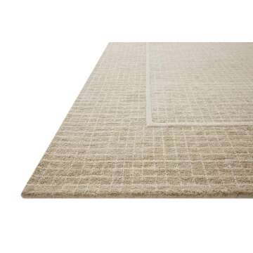 Loloi Chris Loves Julia Briggs Area Rug - Modern Minimalist Design