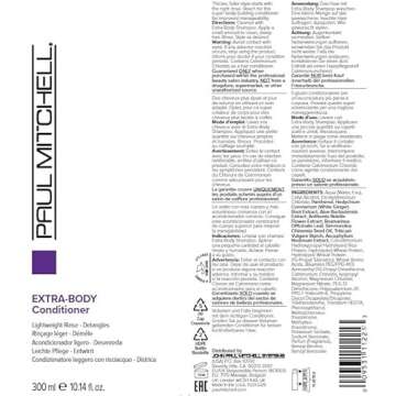Paul Mitchell Extra-Body Conditioner, Detangles + Volumizes, For Fine Hair, 10.14 fl. oz.