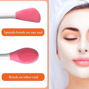 LASSKY Silicone Face Mask Brush for Precise Application