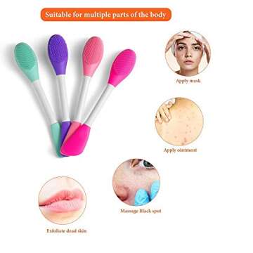 LASSKY Silicone Face Mask Brush for Precise Application