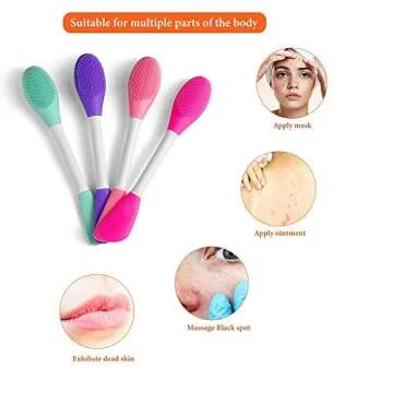 LASSKY Silicone Face Mask Brush for Precise Application