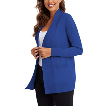 Stylish Women's Lightweight Cardigan with Pockets