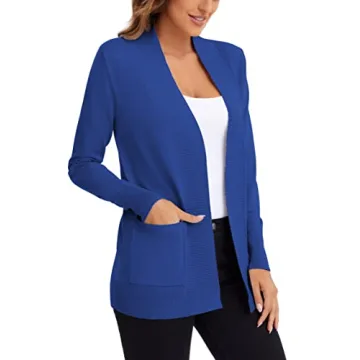 Stylish Women's Lightweight Cardigan with Pockets