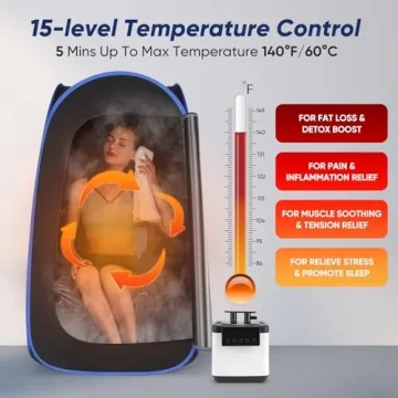 IvyBess Portable Sauna for Home Wellness Retreat