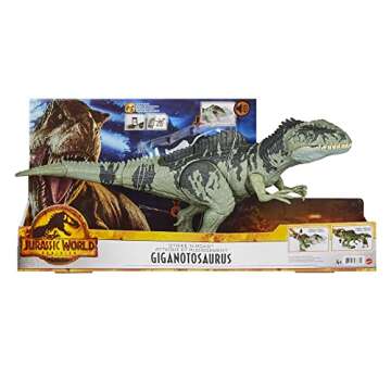 Exciting Mattel Jurassic World Giganotosaurus Dinosaur Figure