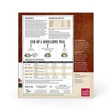 The Honest Kitchen Gourmet Grains Beef & Salmon Recipe Dehydrated Dog Food 4 lb
