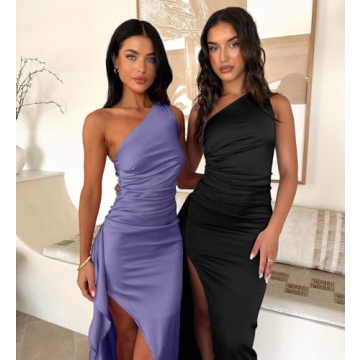 Elegant One Shoulder Maxi Dress for Every Occasion