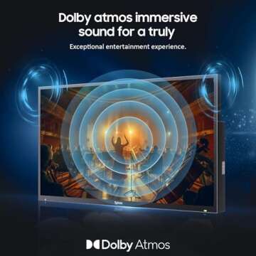 SYLVOX Outdoor 43" 4K Smart TV - Weatherproof & Durable