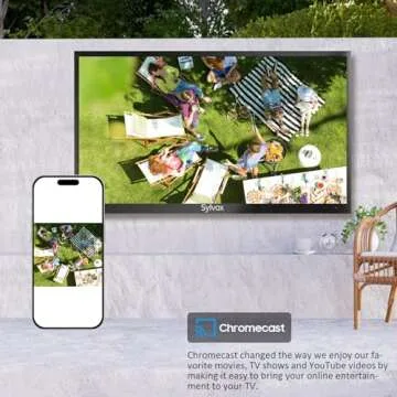 SYLVOX Outdoor 43" 4K Smart TV - Weatherproof & Durable