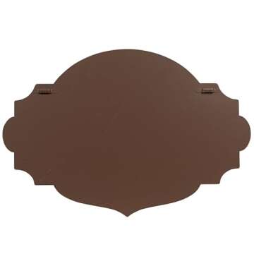 Creative Co-Op Vintage Metal Laundry Room Wall Sign with Distressed Finish