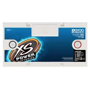 XS Power D3100 AGM Battery for Extreme Conditions