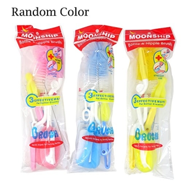 Honbay Bottle Brush Cleaner Kit - 5 PCS Set for Easy Cleaning