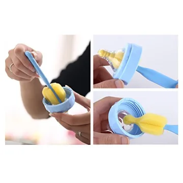 Honbay Bottle Brush Cleaner Kit - 5 PCS Set for Easy Cleaning