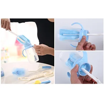Honbay Bottle Brush Cleaner Kit - 5 PCS Set for Easy Cleaning