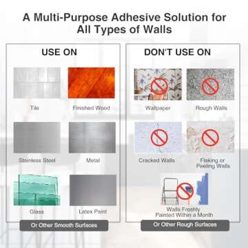 Gisde Large Picture Hanging Strips Heavy Duty, 16-Pairs(32 Strips) Sticky Picture Hangers for Walls No Damage Wall Picture Hangers Without Nails Refill Adhesive Poster Strips