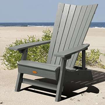 Highwood Manhattan Beach Adirondack Chair, Adult, Coastal Teak