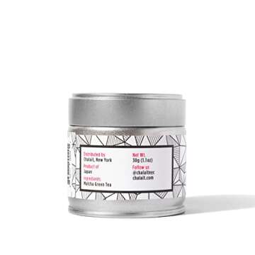 Chalait Everyday Ceremonial Grade Matcha - Japanese Matcha Green Tea Powder - For Sipping as Tea - A...