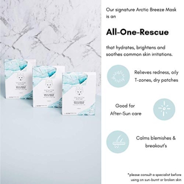 Snow Fox Arctic Breeze Rescue Mask | Hydrating & Soothing