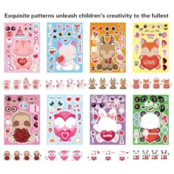 Valentine's Stickers for Kids - Perfect for Creative Fun