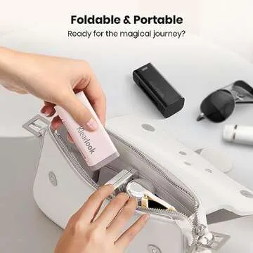 2 Pack Airplane Phone Holder for Valentine's Day, Klearlook 360° Rotation Travel Essentials Phone Mount for Desk, Handsfree Flexible Travel Accessories for Flying, Valentines Day Gift for Couple