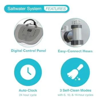Intex QS500 Saltwater Chlorine System for Above Ground Pools