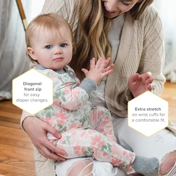 Burt's Bees Baby pajama footed sleepwear, organic cotton