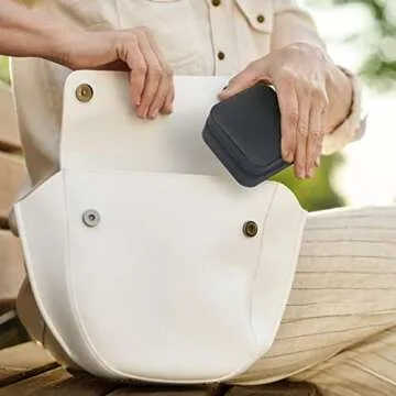 MFXIP Travel Jewelry Case Small Jewelry Box Jewelry Organizer Storage Case Portable PU Leather Mini Jewelry Travel Case for Girls Womens Earring, Necklace, Rings,Bracelets