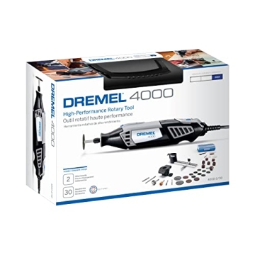 Dremel 4000 Rotary Tool Kit with Attachments and Accessories