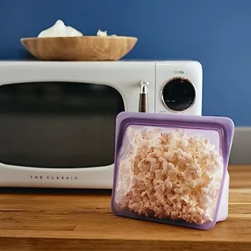 Eco-Friendly Stasher Silicone Storage Bag - Stand-Up Design