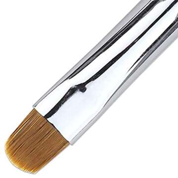 Ivy-L Premium Dual Kolinsky Brush & Dotting Tool for Nail Art