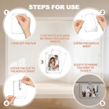 Capture Memories with Car Visor Photo Clip 2 Pack