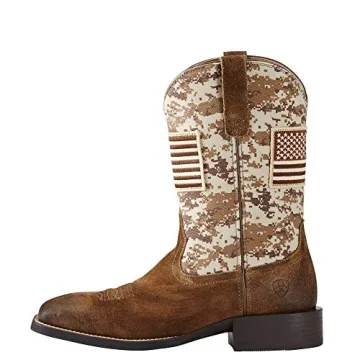 ARIAT Men's Sport Patriot Cowboy Boots - Stylish Comfort