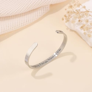 Engraved Gratitude Bracelet for Moms - JoycuFF Gift