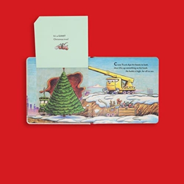 Merry and Bright Construction Lift-the-Flap Book for Toddlers