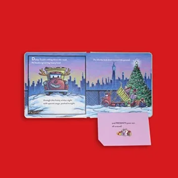 Merry and Bright Construction Lift-the-Flap Book for Toddlers