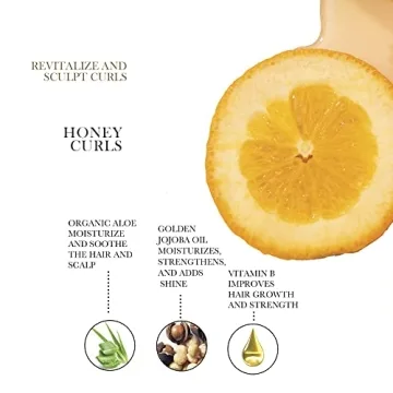 Earth's Nectar Honey Curls Gel for Soft, Defined Curls