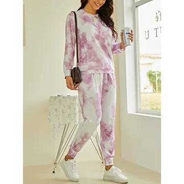KENMAX Women's Lounge Sets - Stylish 2-piece Sweatsuit