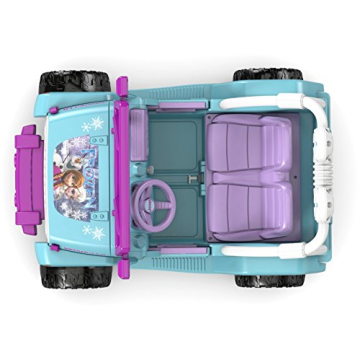 Power Wheels Disney Frozen Jeep Wrangler Ride-On Toy