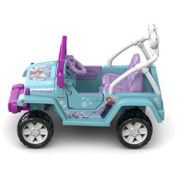 Power Wheels Disney Frozen Jeep Wrangler Ride-On Toy
