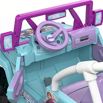 Power Wheels Disney Frozen Jeep Wrangler Ride-On Toy