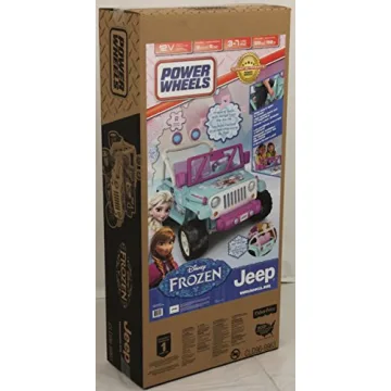 Power Wheels Disney Frozen Jeep Wrangler Ride-On Toy