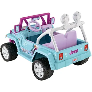 Power Wheels Disney Frozen Jeep Wrangler Ride-On Toy