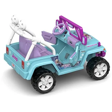 Power Wheels Disney Frozen Jeep Wrangler Ride-On Toy