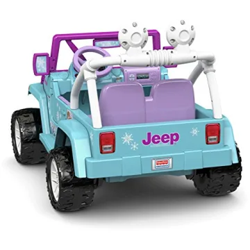 Power Wheels Disney Frozen Jeep Wrangler Ride-On Toy