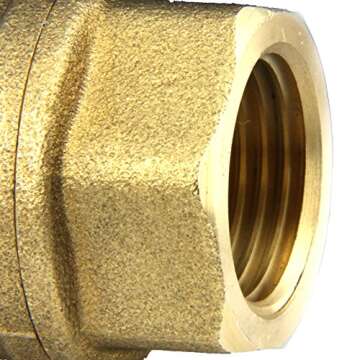 U.S. Solid Motorized 1/2" Brass Ball Valve for Automation