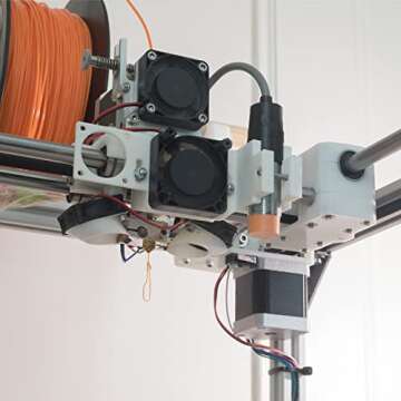 MECCANIXITY Motor Bracket Motor Mounting Holder 132x65mm Black for NEMA 23 Stepper Motor 2pcs